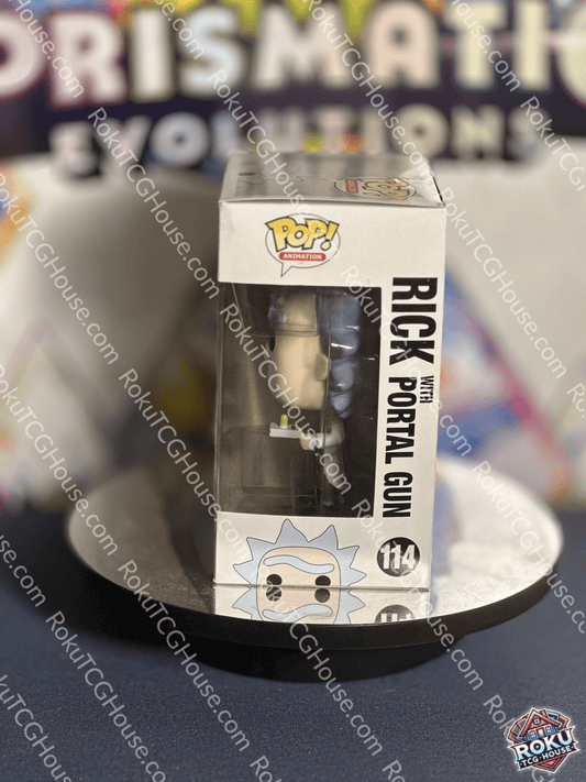 Rick w/ Portal Gun - Rick & Morty #114 - Funko Pop! Vinyl Figure (Medium Box Wear)