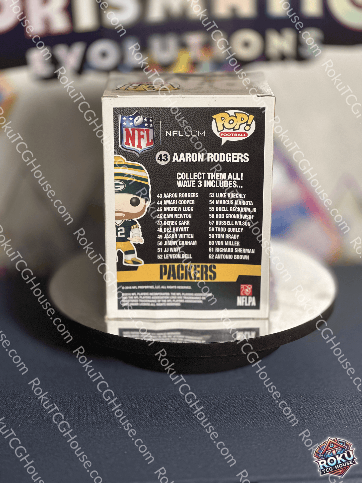 Aaron Rodgers - NFL #43 - Funko Pop! Vinyl Figure (Moderate Wear)