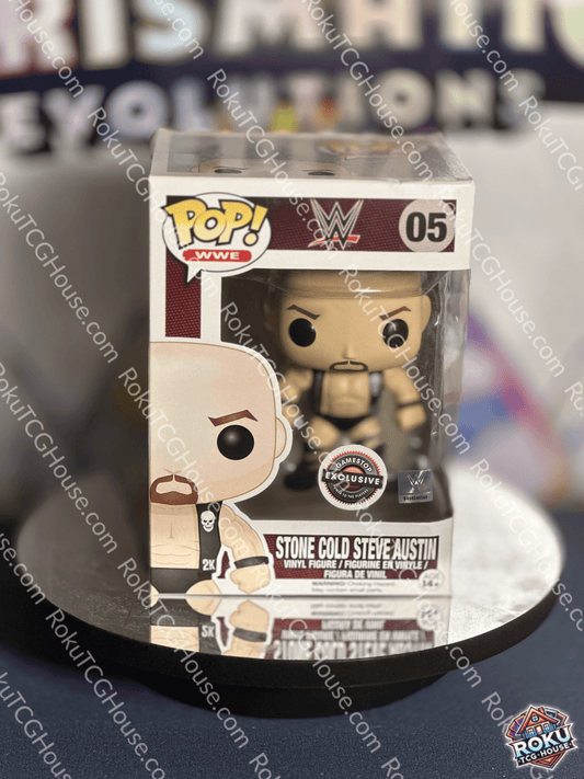 Stone Cold Steve Austin - WWE #05 - Funko Pop! Vinyl Figure (Moderate Box Wear)