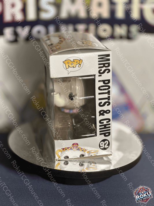 Mrs. Potts & Chip - Disney #92 - Funko Pop! Vinyl Figure (Heavy Box Wear)