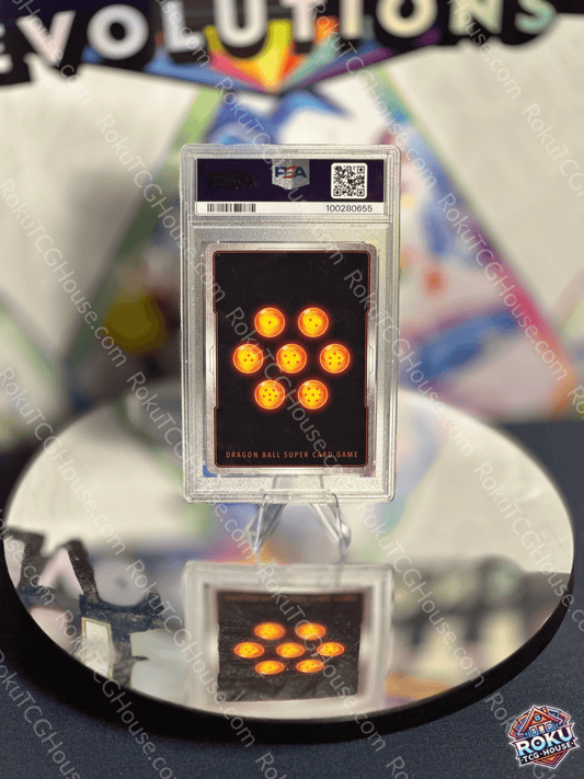 Unbreakable Super Saiyan Son Goku - Mythic Booster - Dragon Ball Super Card (PSA 10)