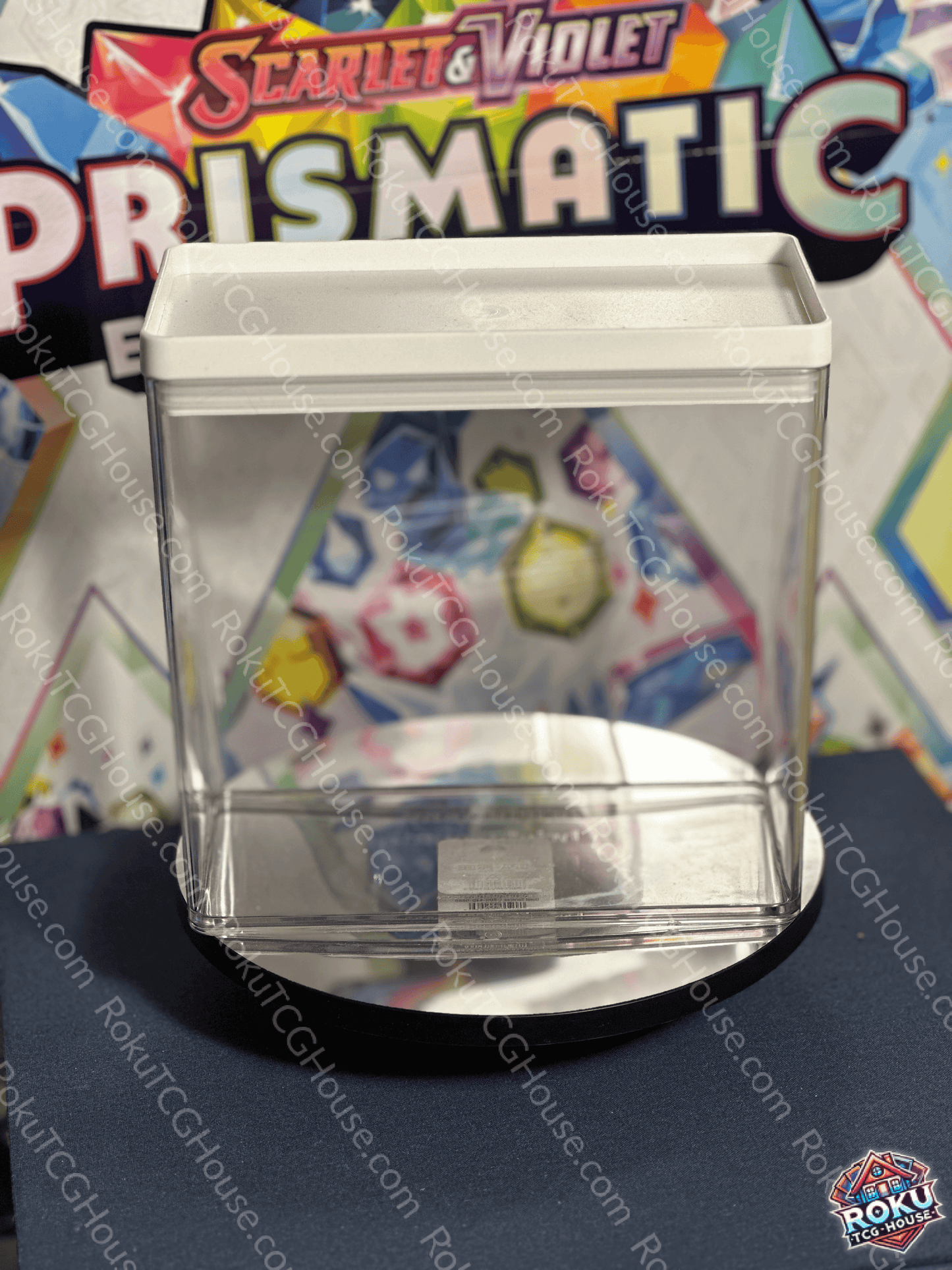 Empty Elite Trainer Box Protector Case – clear protective case for storing Pokémon TCG Elite Trainer Boxes.