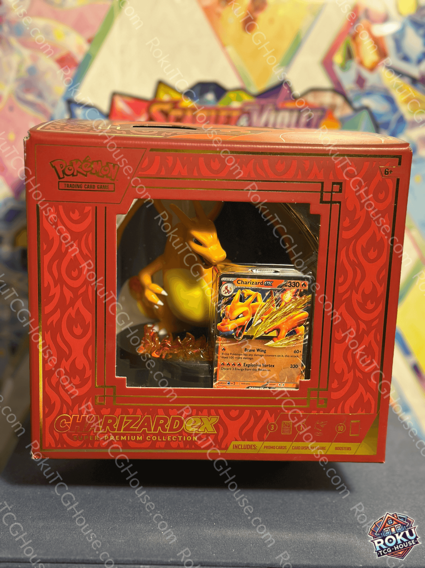 Pokemon TCG: Charizard EX Super Premium Figure Collection