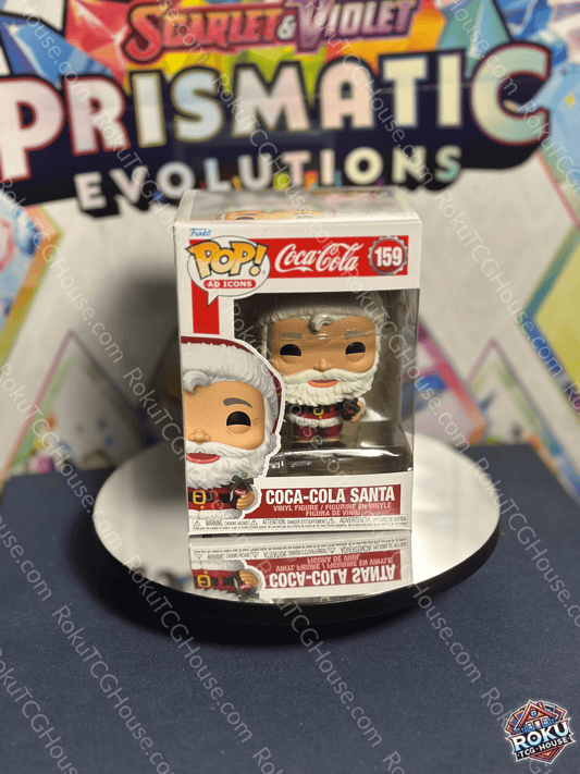 Coca-Cola Santa Ad Icons #159 Funko Pop! Vinyl Figure in box, front view