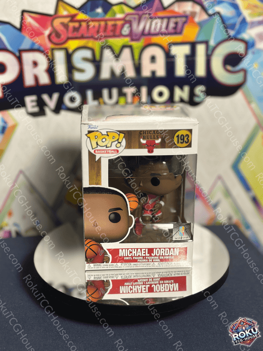 Michael Jordan NBA #193 Funko Pop! Vinyl Figure in box, front view