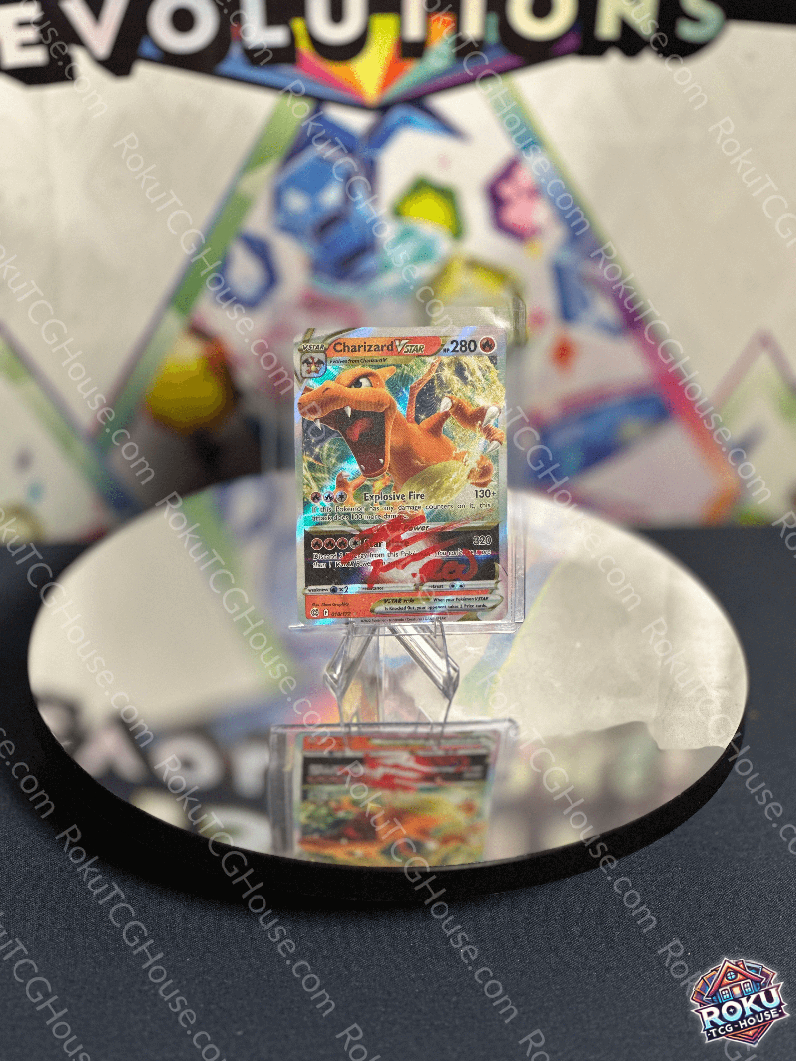 Charizard VStar - Brilliant Stars - Pokemon Card (NM Signed by Bryce P RokuTCGHouse Charizard VStar - Brilliant Stars - Pokemon Card (NM Signed by Bryce P RokuTCGHouse
