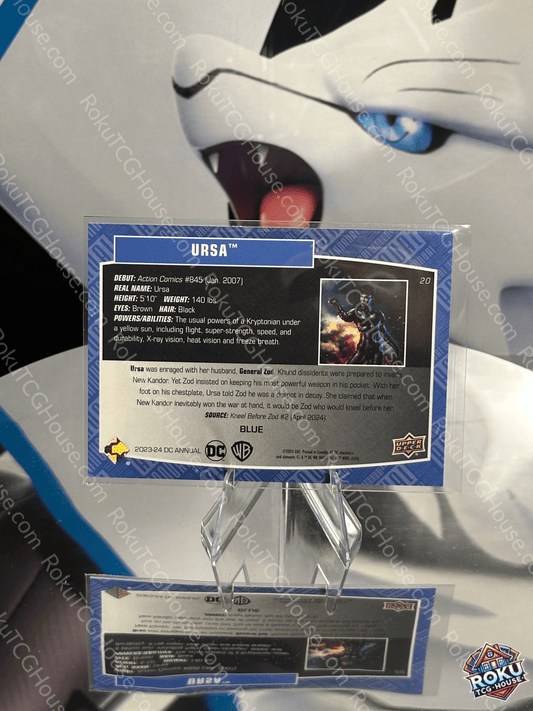 Ursa (Blue Foil) - DC Annual Card 23-24 (NM)