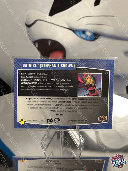 Batgirl (Stephanie Brown) - DC Annual 23-24 Card (NM)