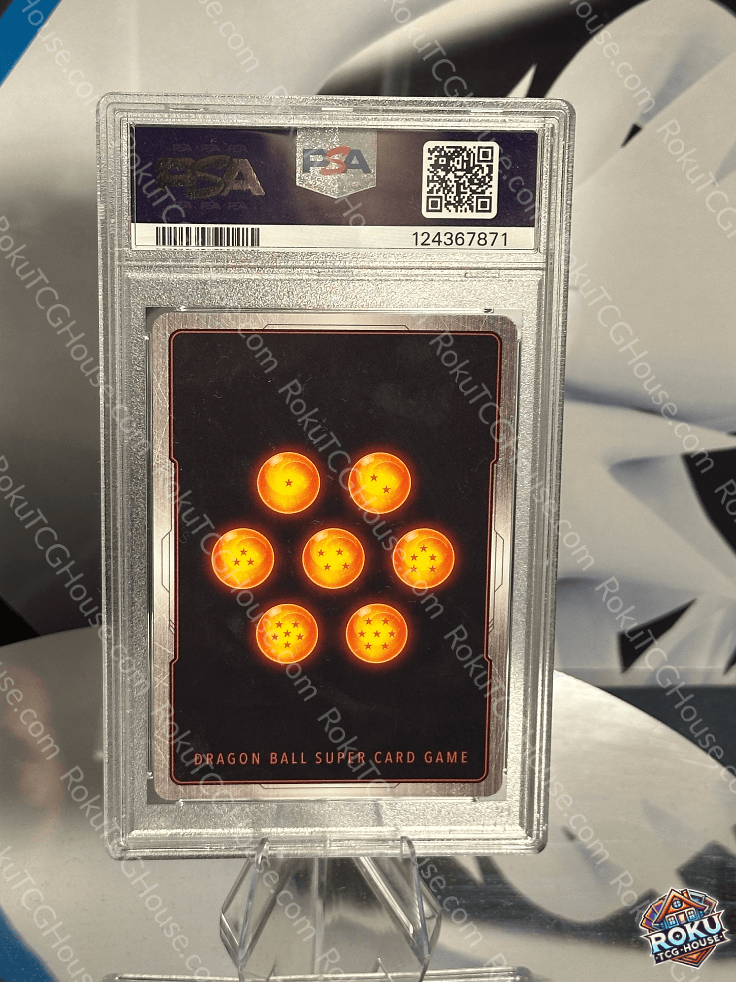 SS Son Goku, Believing In His Son - Dragon Ball Super Card (PSA 10)