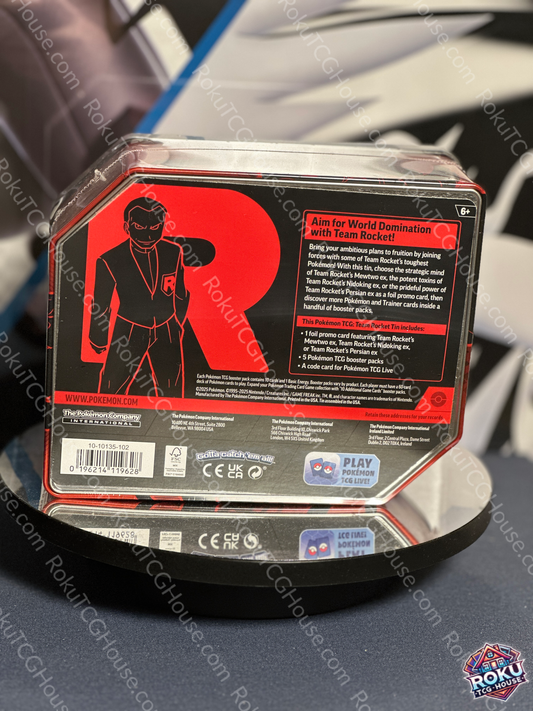 Pokemon TCG: Team Rocket Tin (Nidoking)