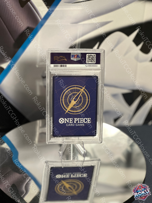 Monkey D. Luffy - Treasure Booster Set - One Piece Card (PSA 10)