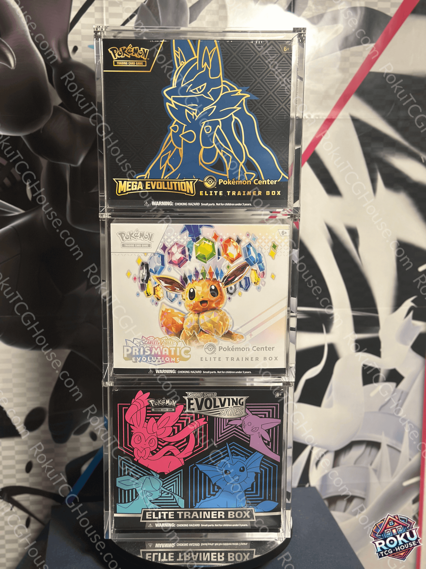 Acrylic Elite Trainer Box Protective Case