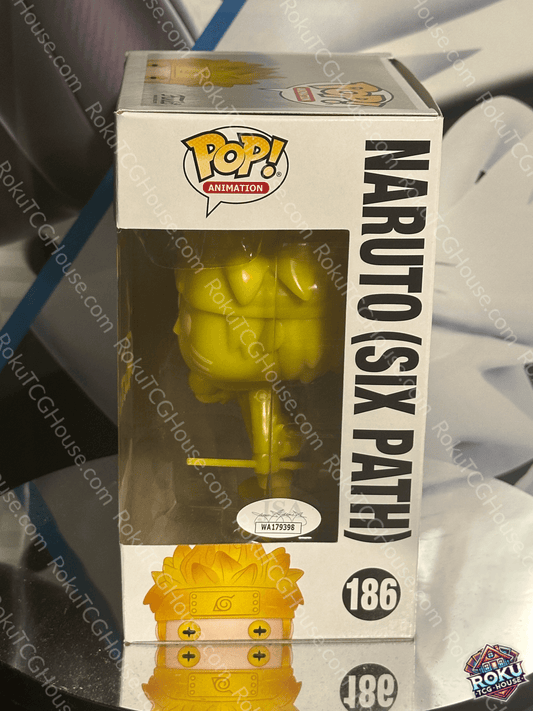 Naruto (Six Path) (Signed by Maile Flanigan) - Naruto: Shippuden #186 - Funko Pop! Vinyl Figure