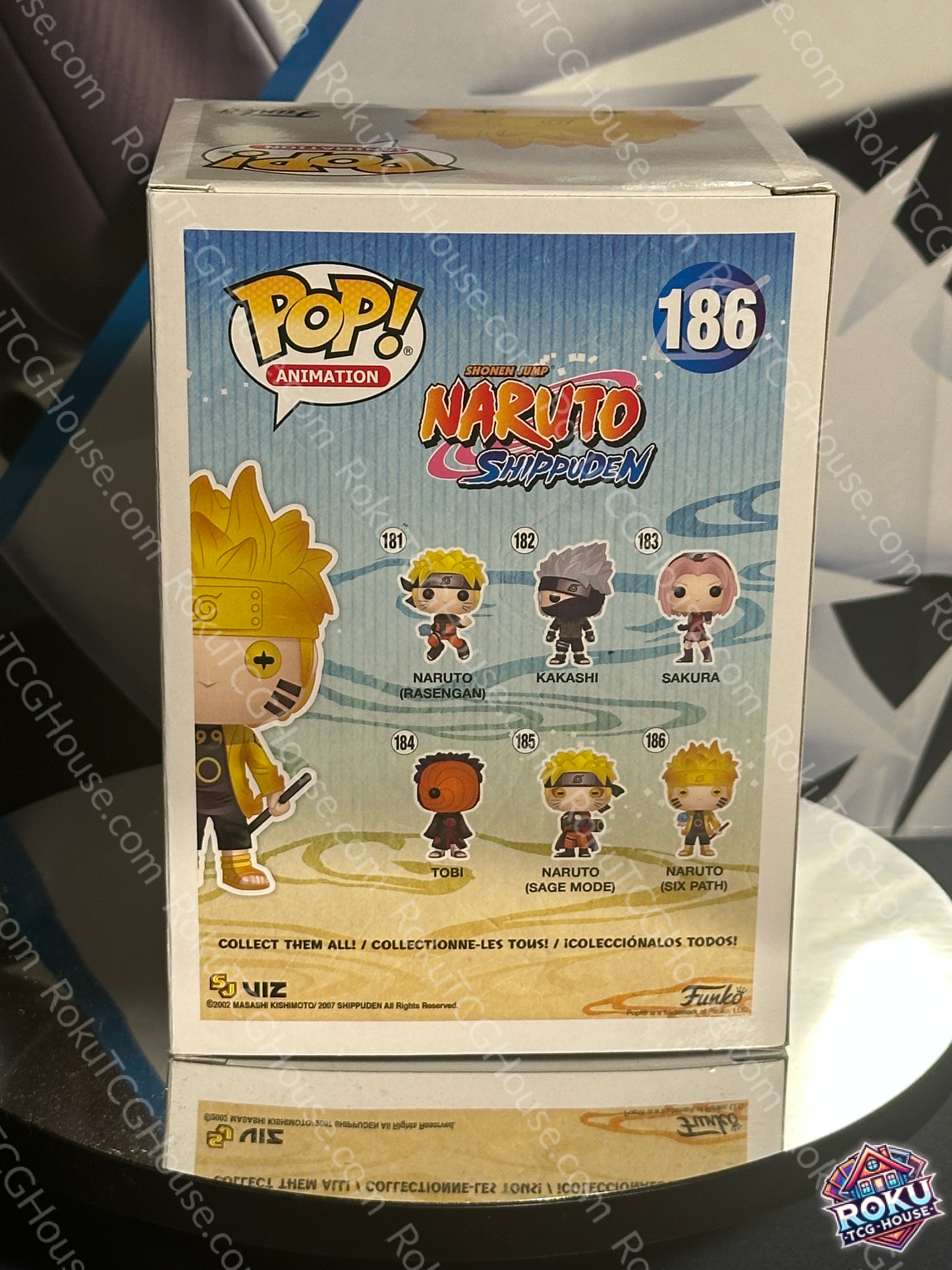 Naruto (Six Path) (Signed by Maile Flanigan) - Naruto: Shippuden #186 - Funko Pop! Vinyl Figure