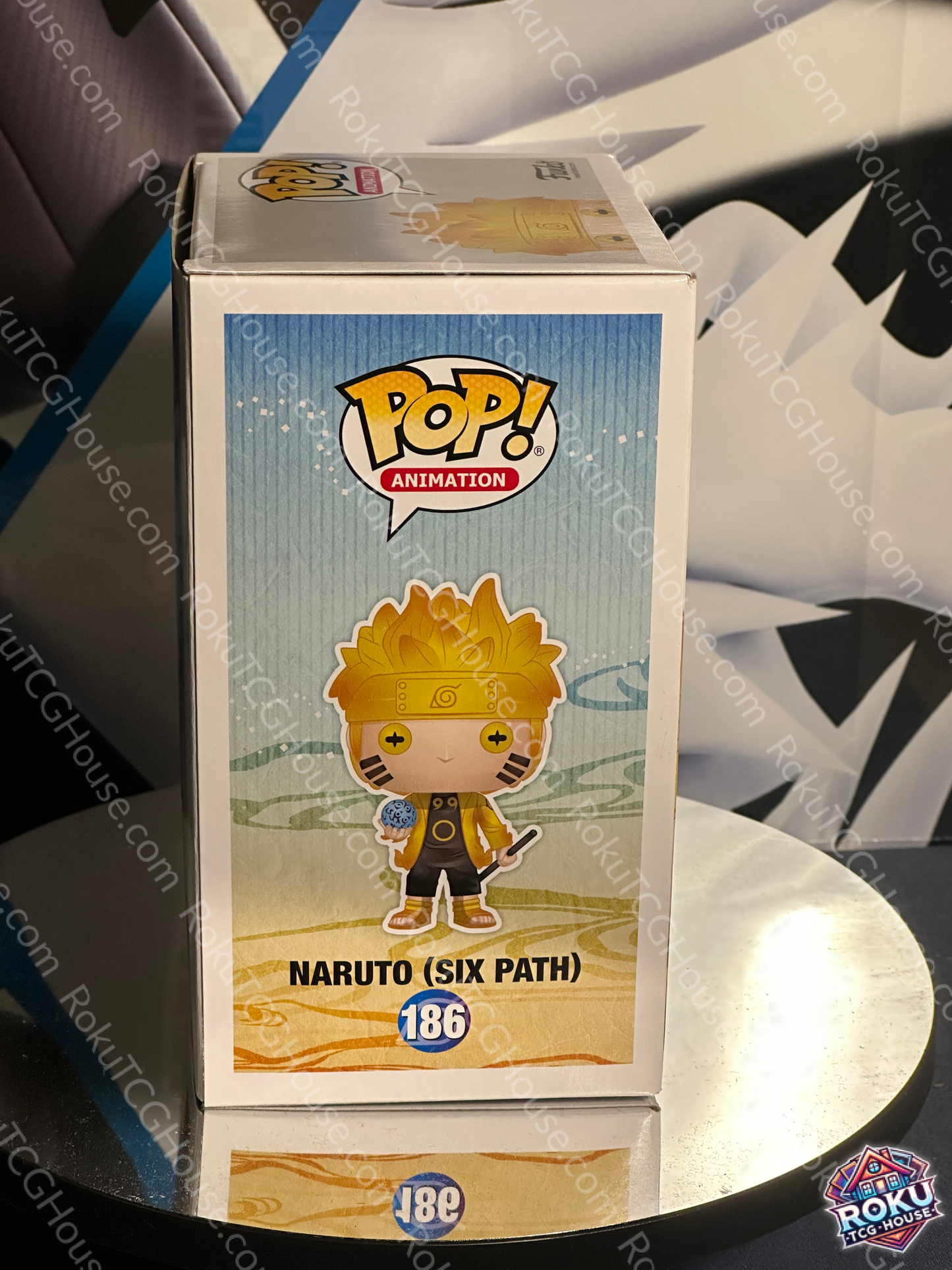 Naruto (Six Path) (Signed by Maile Flanigan) - Naruto: Shippuden #186 - Funko Pop! Vinyl Figure