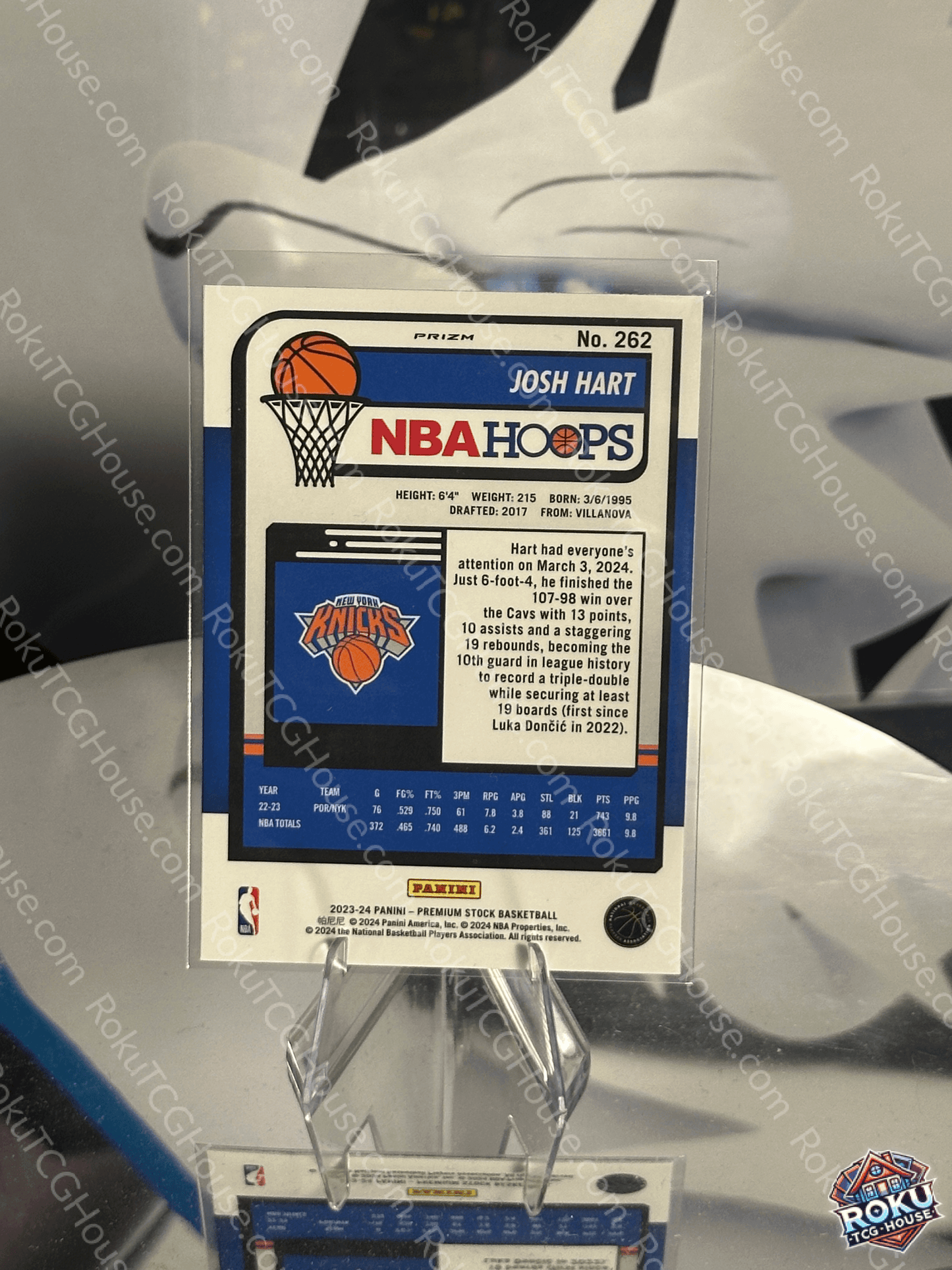 Josh Hart - 2023 Panini Prizm NBA Card (NM)