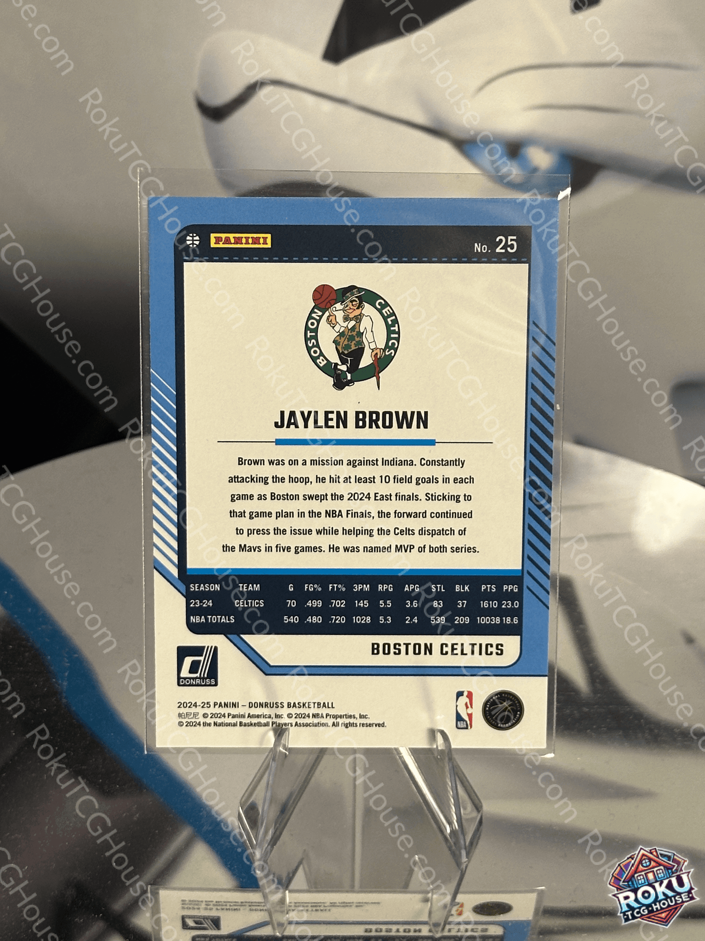 Jaylen Brown - 2024 Panini Donruss NBA Card (NM)