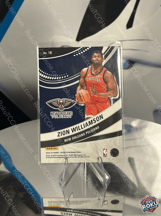 Zion Williamson (Vortex) - 2024 Panini Revolution NBA Card (NM)