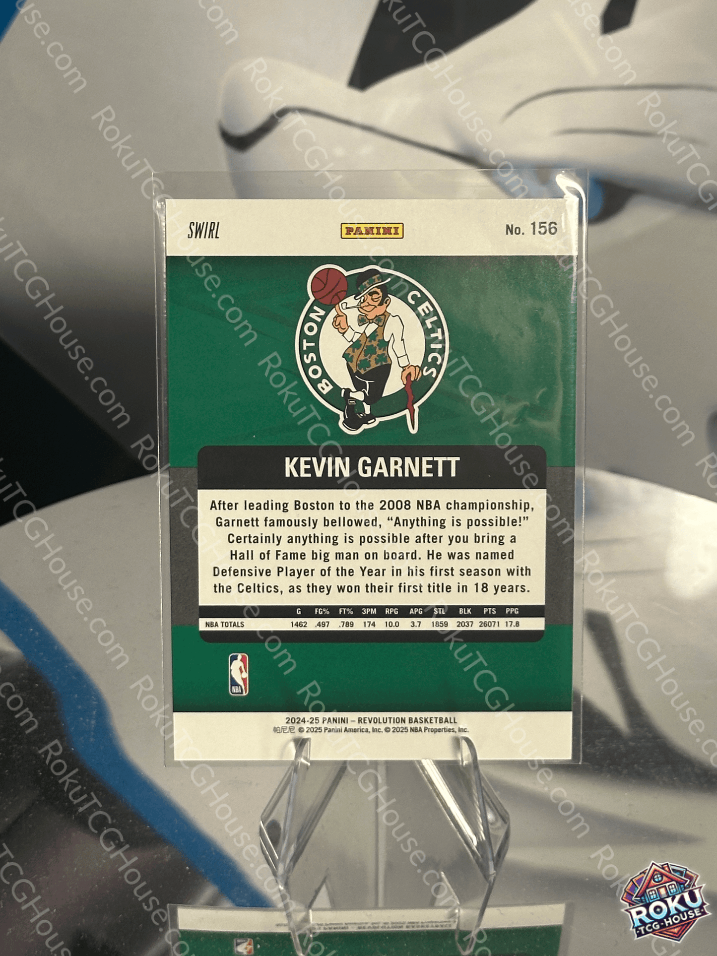 Kevin Garnett (Legends, Swirl) - 2024 Panini Revolution NBA Card (NM)