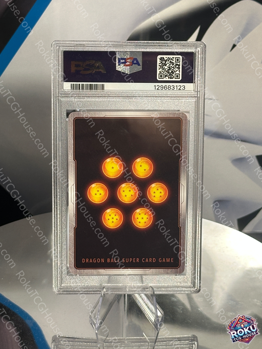 Vegeta, Unison of Fury - History of Vegeta - Dragon Ball Super Card (PSA 10)