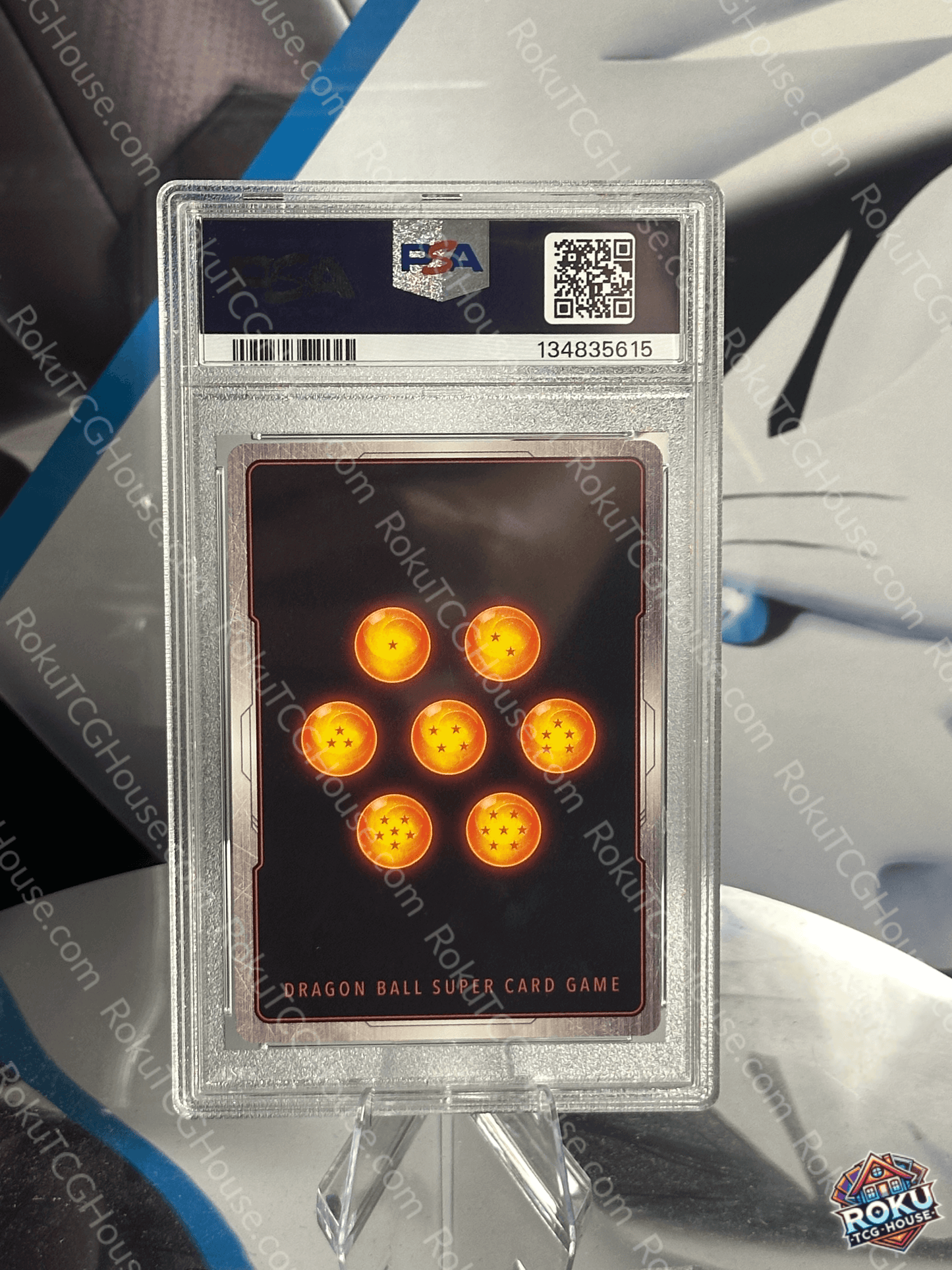 SSG Vegeta, Energy of the Gods - Tournament Pack Vol. 6 - Dragon Ball Super Card (PSA 10)