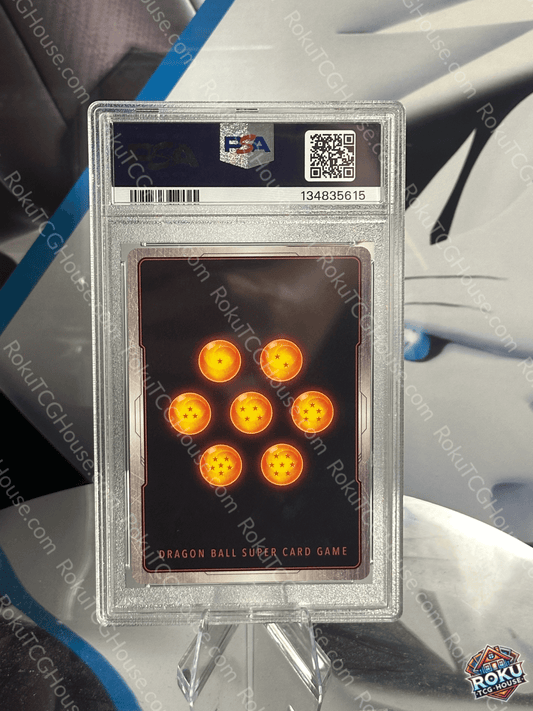 SSG Vegeta, Energy of the Gods - Tournament Pack Vol. 6 - Dragon Ball Super Card (PSA 10)