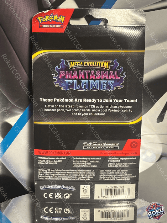 Phantasmal Flames - Checklane Blister (Ethan's Magcargo)