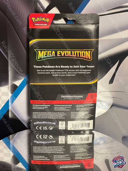 Mega Evolution - Checklane Blister (Lycanroc)