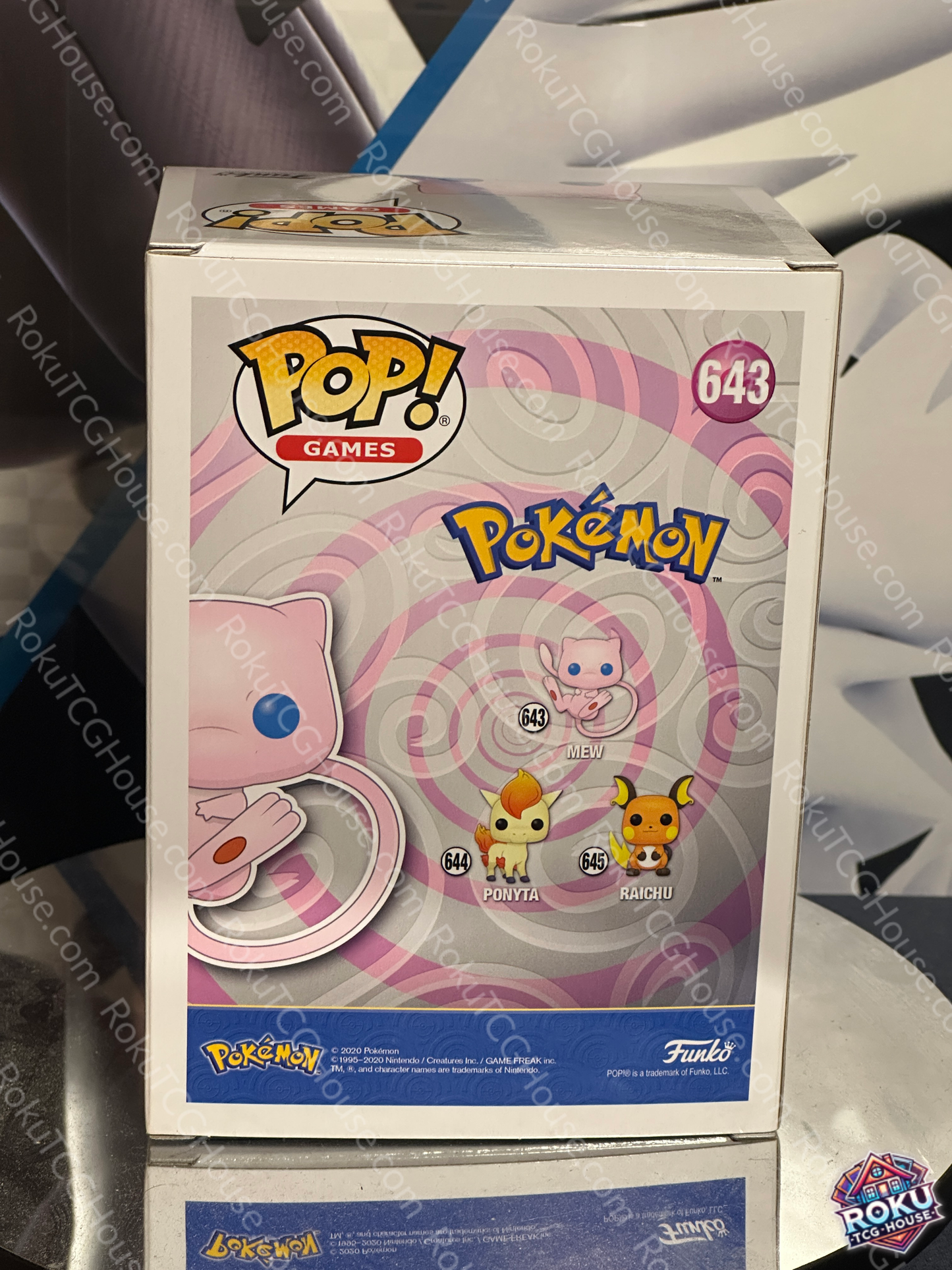 Mew - Pokemon #643 - Funko Pop! Vinyl Figure
