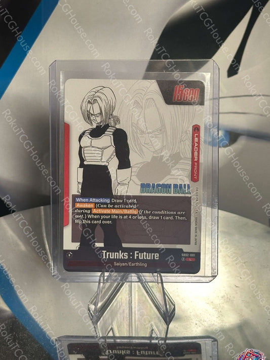 Trunks: Future - Manga Booster 02 - Dragon Ball Super Card (NM)