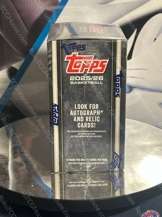 2025-2026 Topps Basketball Sealed Blaster Box (11 Packs)
