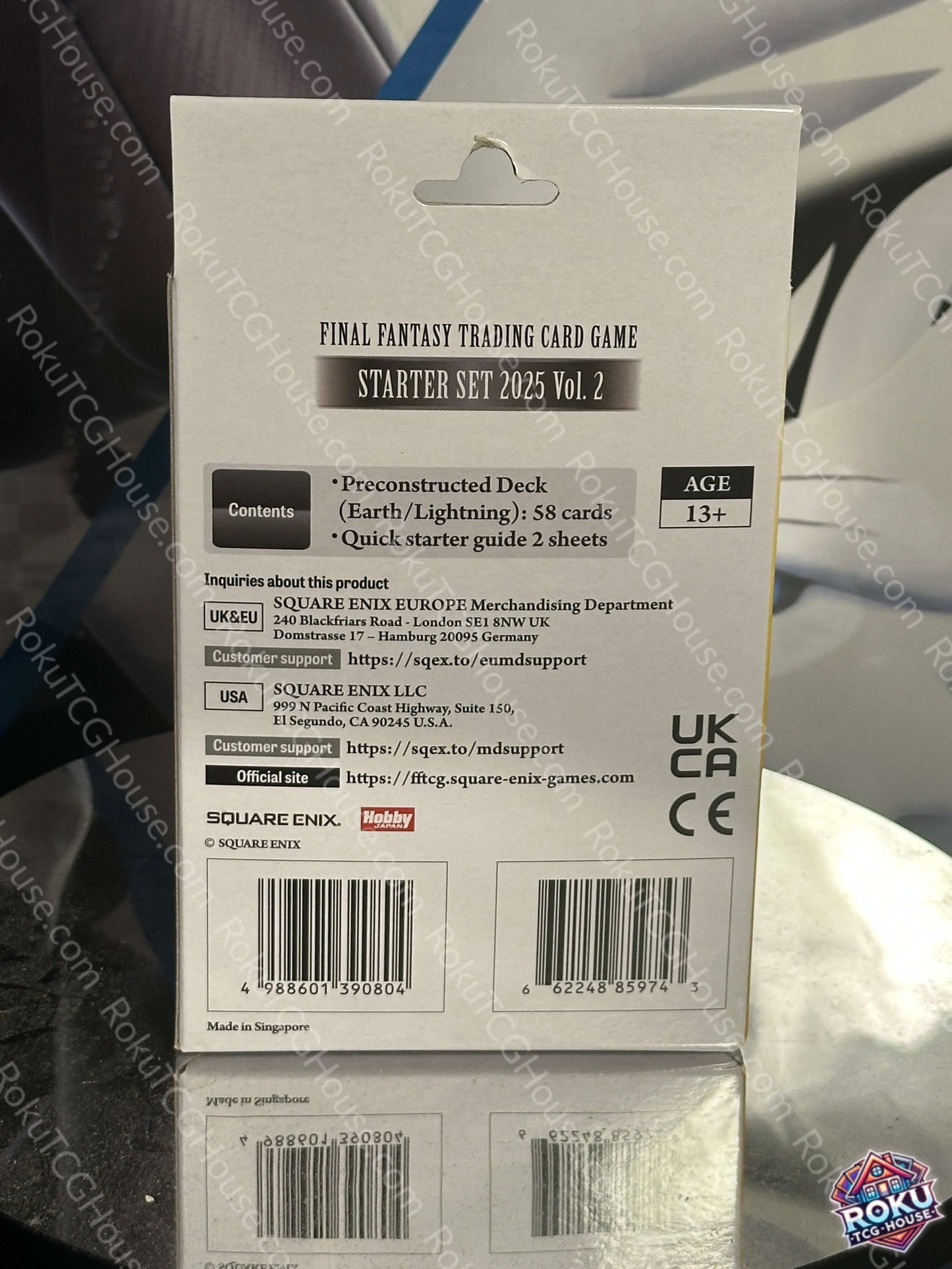 Final Fantasy TCG Starter Set 2025 Vol. 2 Cloud deck contents and cards