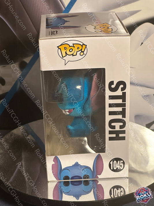 Stitch (Flocked, Target Excl.) - Lilo & Stitch #1045 - Funko Pop! Vinyl Figure