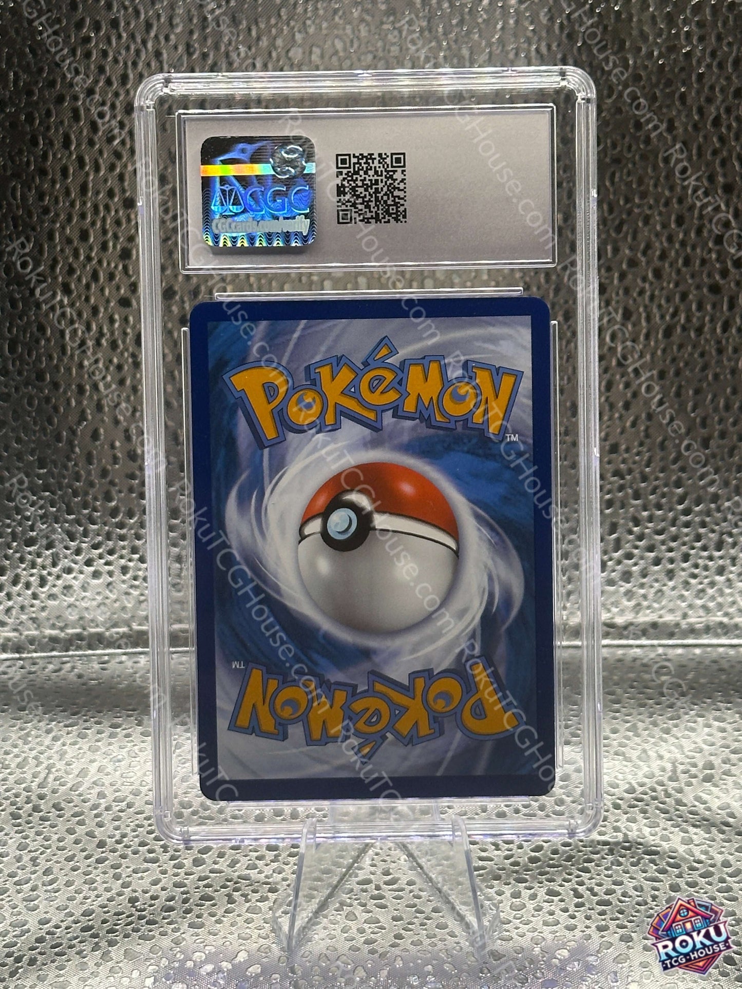 Mew Gold Celebrations Pokemon card CGC 10 Gem Mint graded back