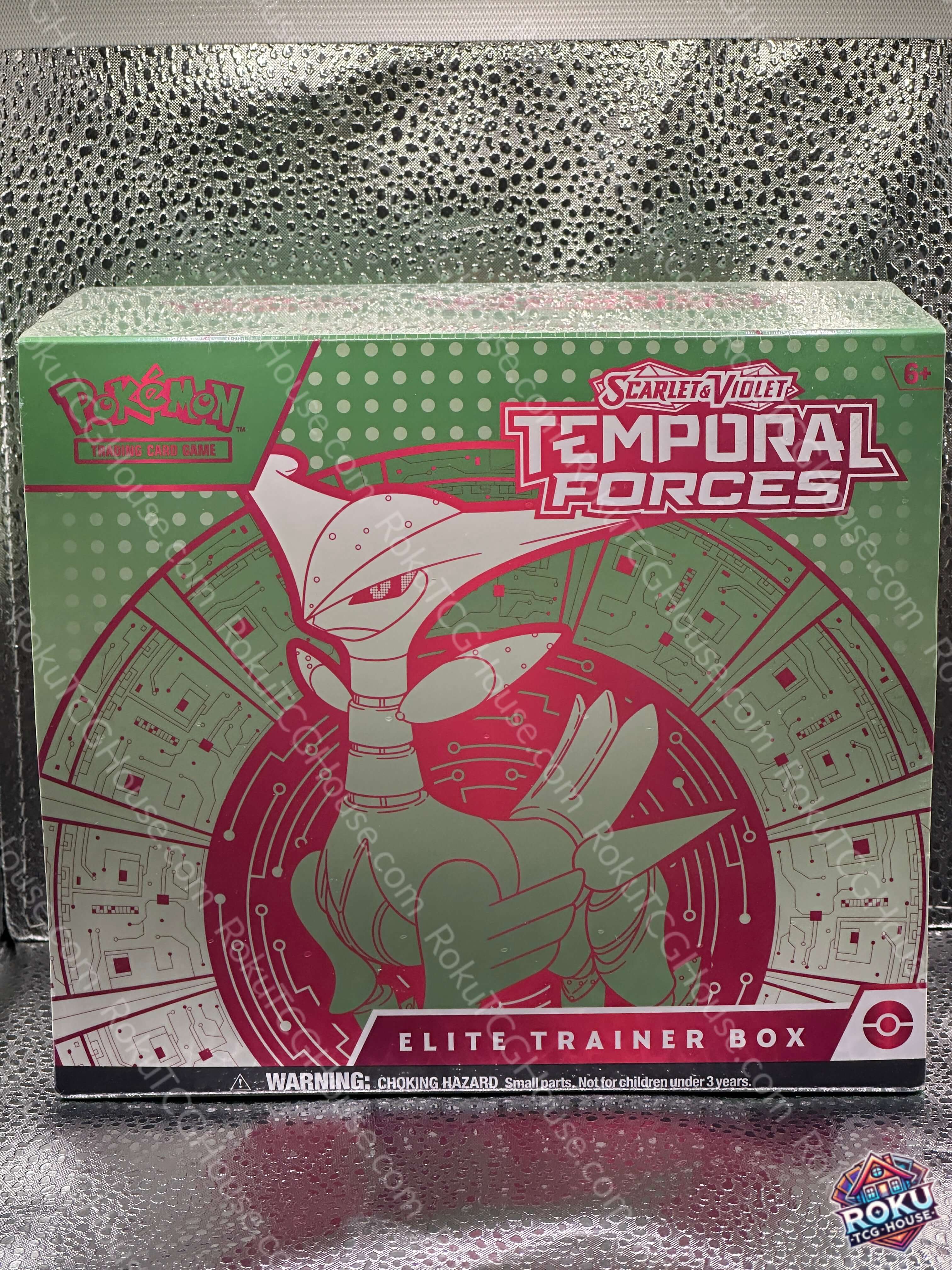 Temporal Forces - Elite Trainer Box (Iron Leaves) RokuTCGHouse Temporal Forces - Elite Trainer Box (Iron Leaves) RokuTCGHouse