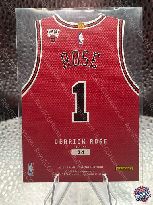 Derrick Rose (#24) (Die-Cut) - 2014-15 Panini Threads - NBA Card (LP)