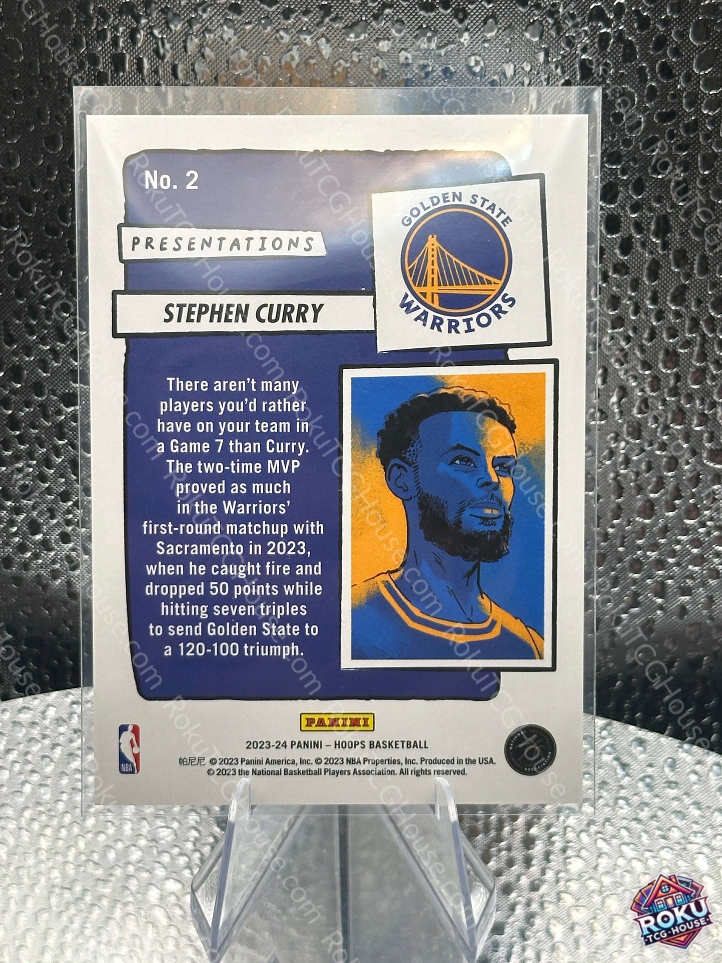 Stephen Curry (#2) (Presentations) - 2023-24 NBA Card (NM)