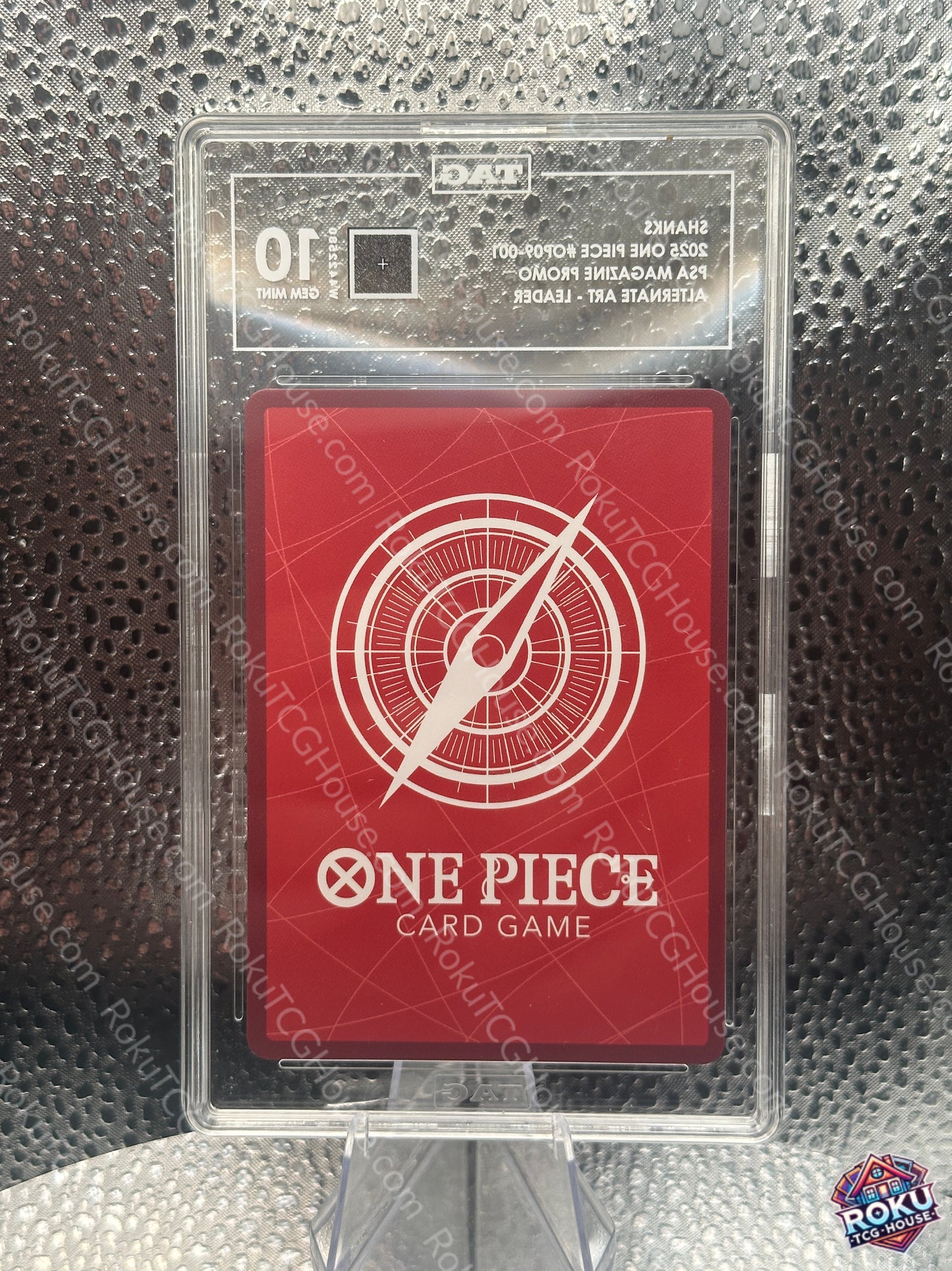 Shanks (Alt Art) (OP09-001) - Promotional Cards - One Piece Card (TAG 10)