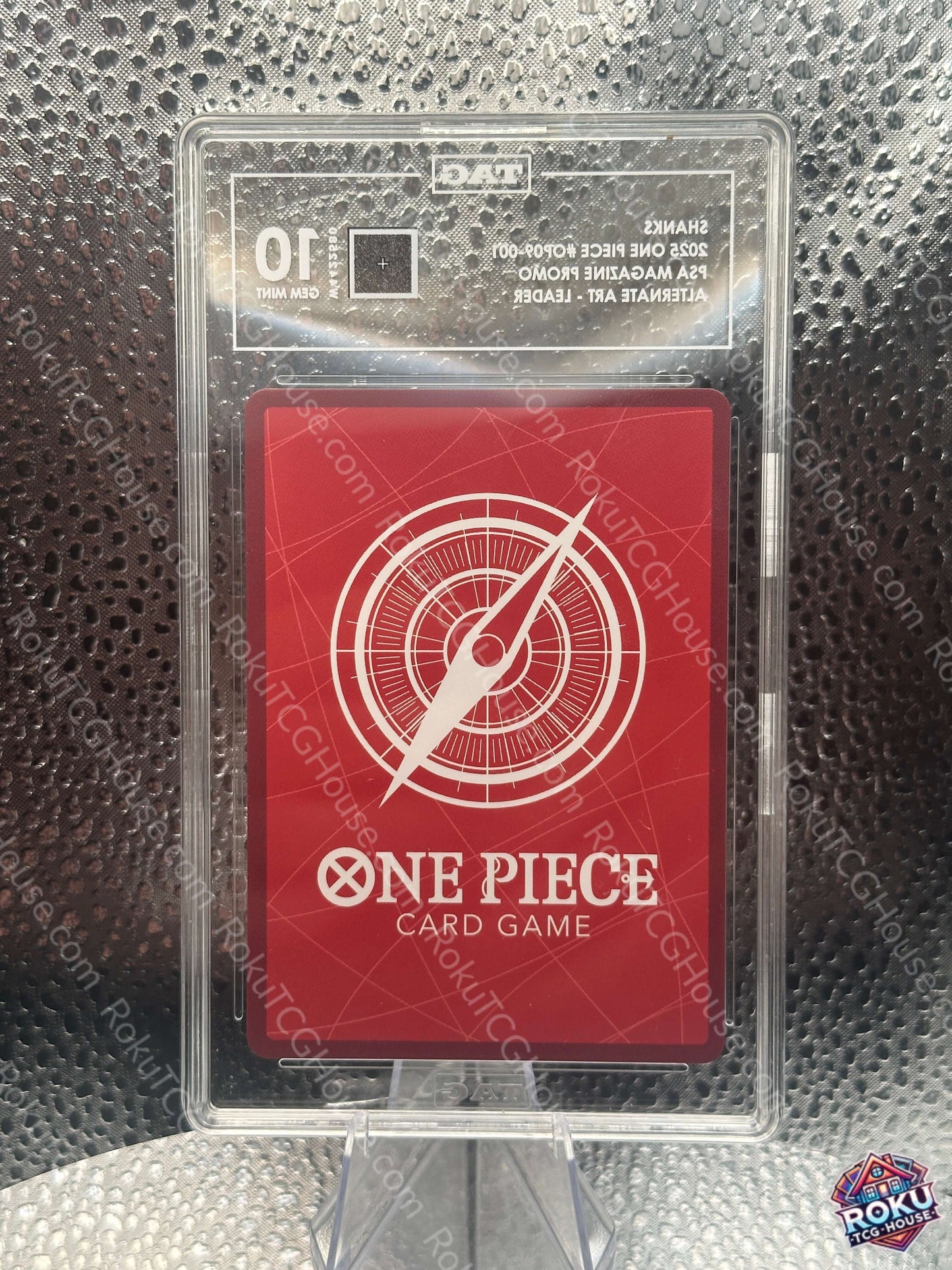 Shanks (Alt Art) (OP09-001) - Promotional Cards - One Piece Card (TAG 10)
