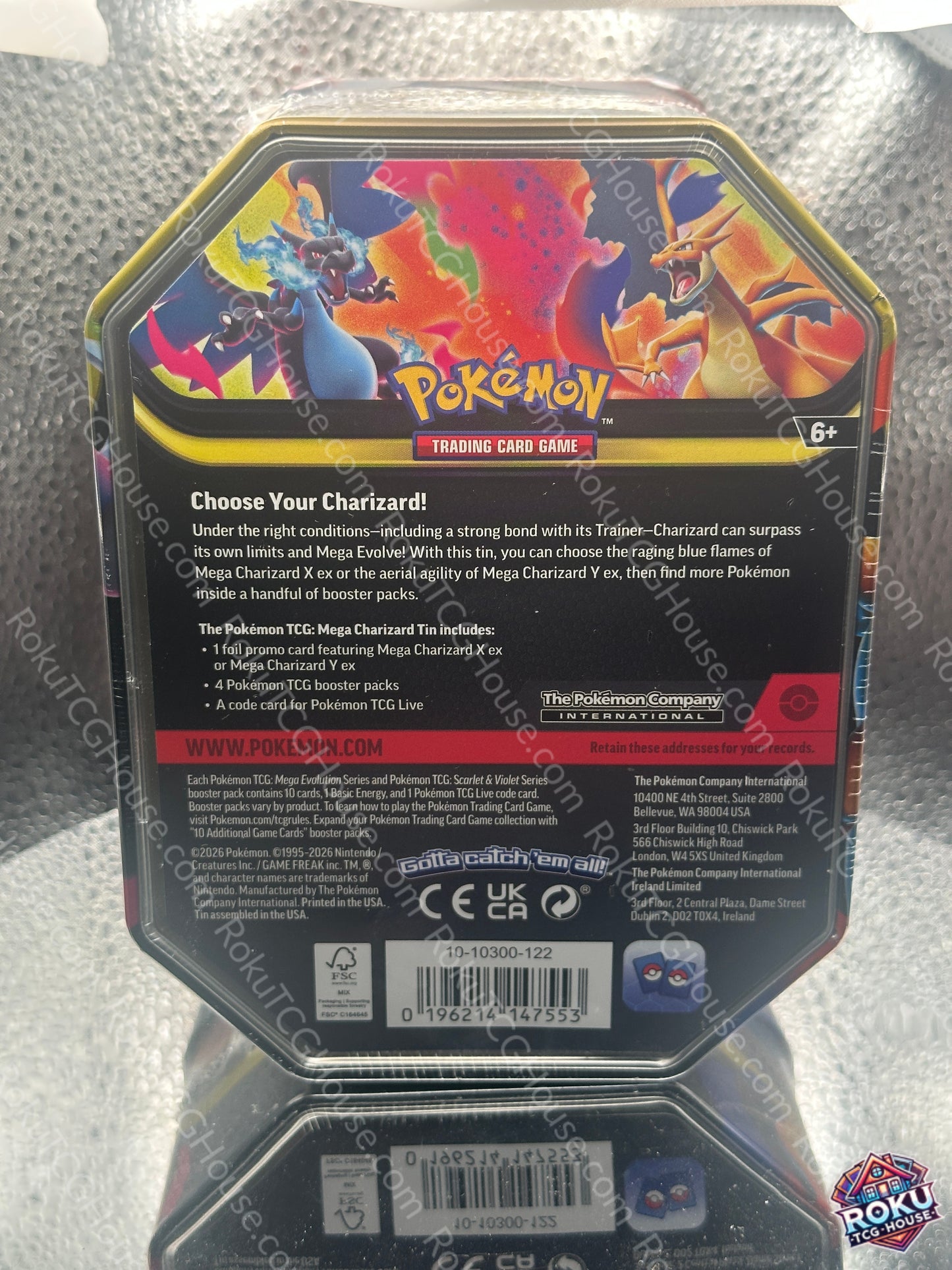 Mega Charizard Tin (Mega Charizard Y)