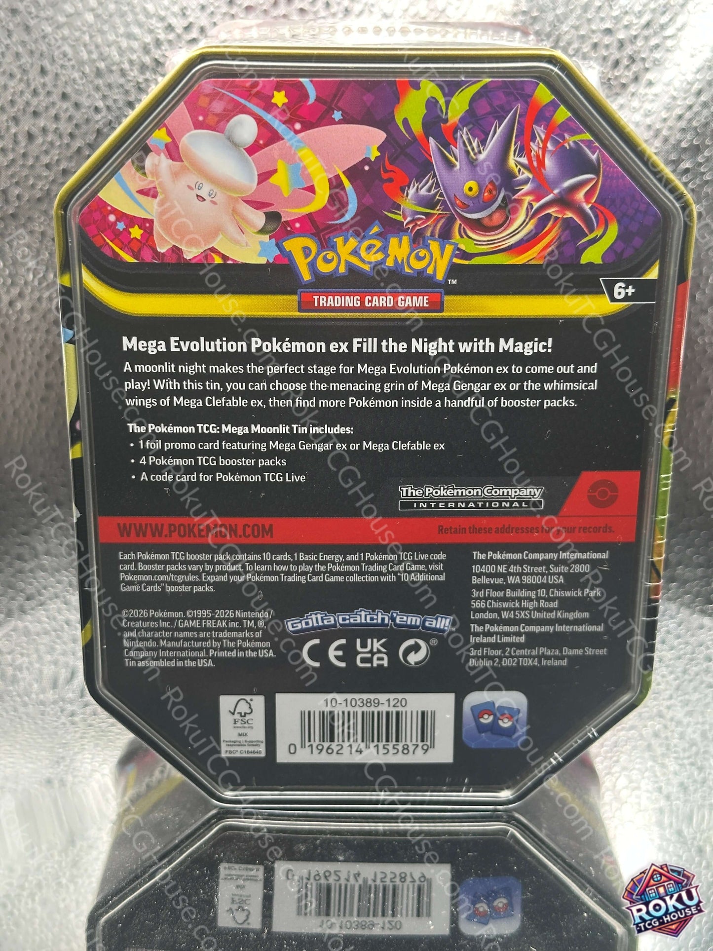 Mega Moonlit Tin (Mega Clefable ex)