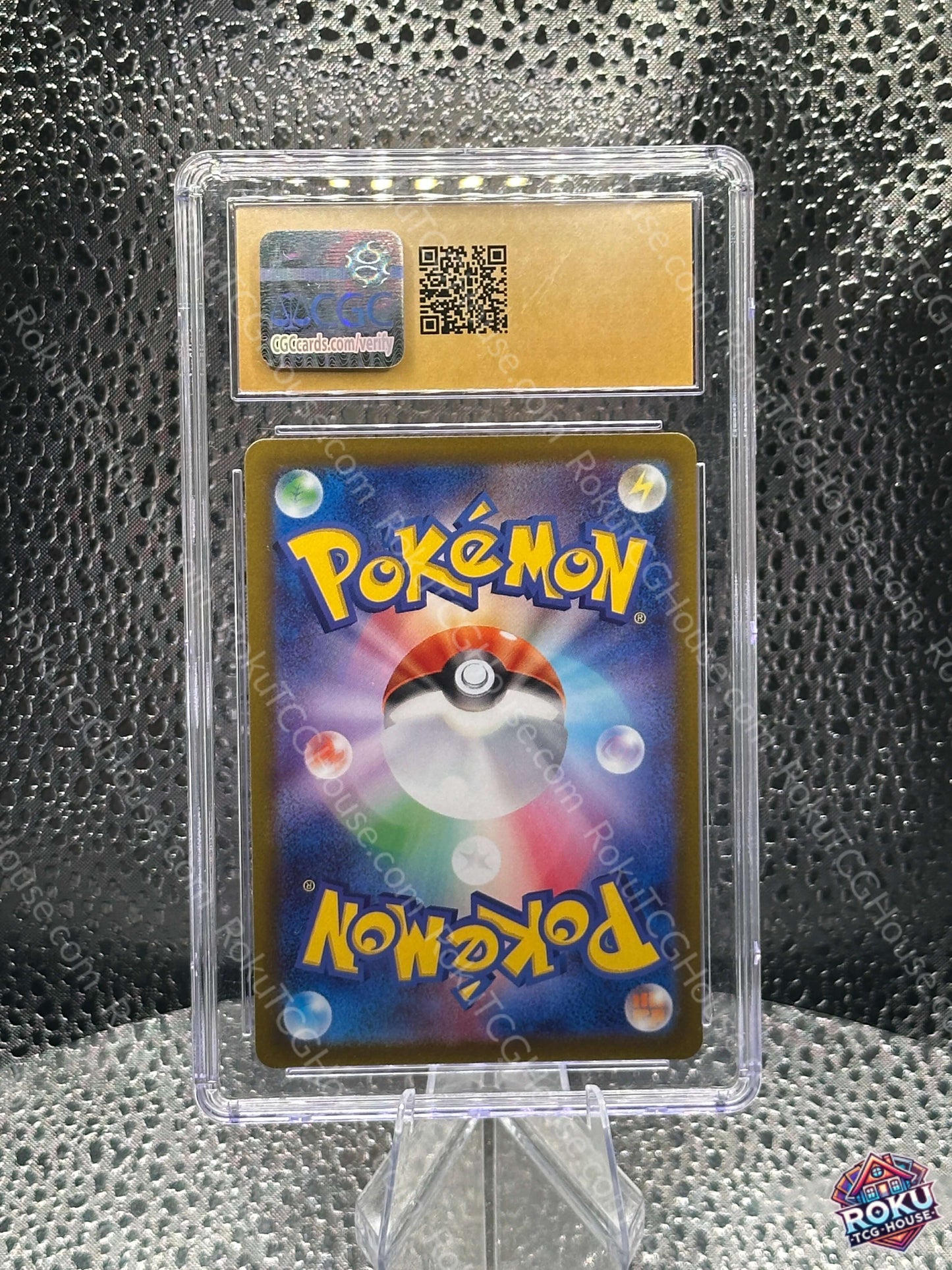 Bramblin Snow Hazard Pokemon card CGC Pristine 10 Japanese graded back