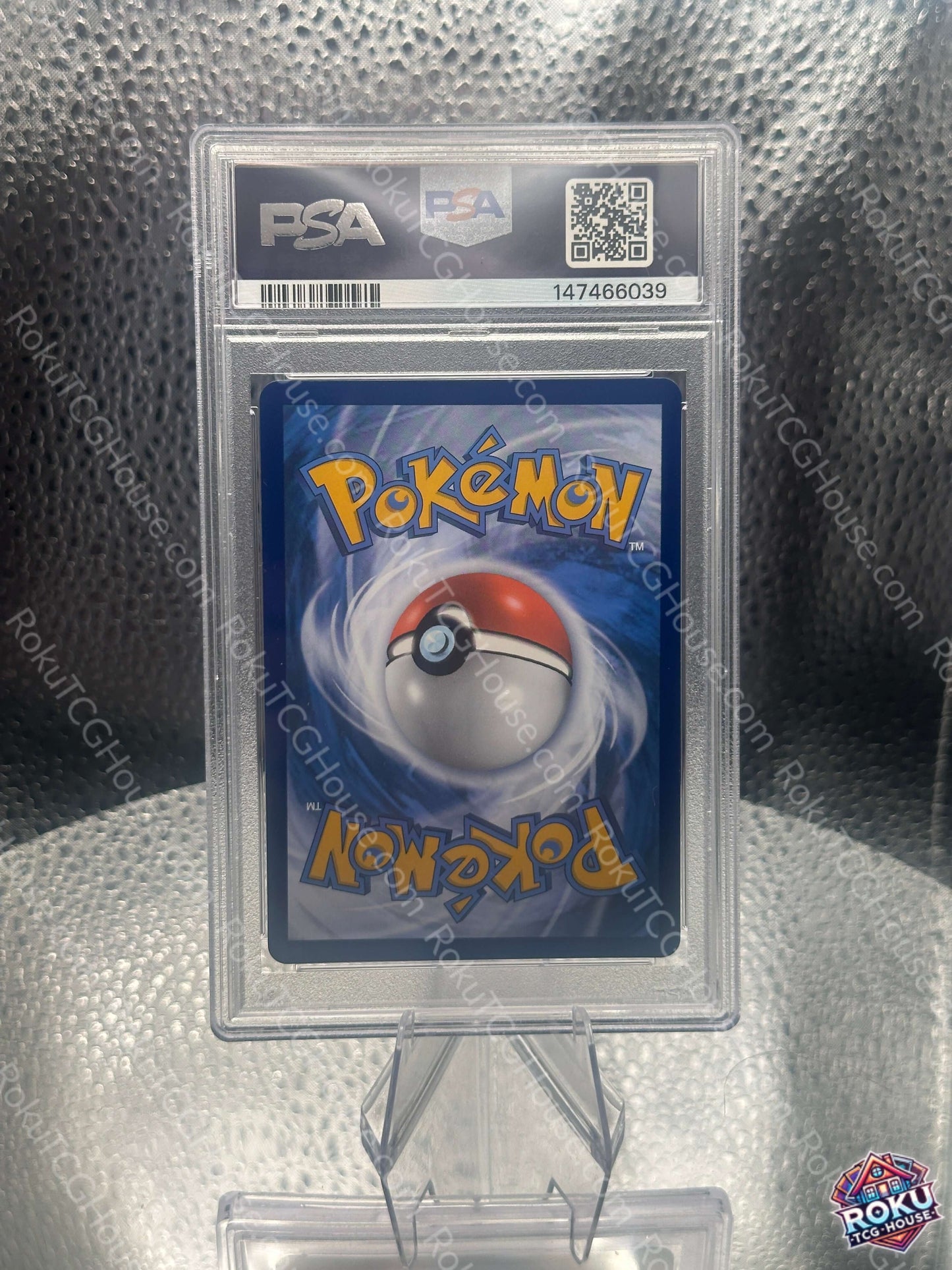 Suicune V Crown Zenith Pokemon card PSA 10 Gem Mint graded back