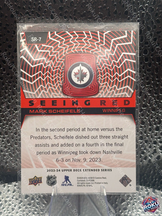 Mark Scheifele (Seeing Red) - 2023 NHL Card (LP)