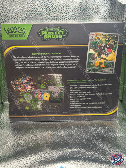 Perfect Order Pokemon Elite Trainer Box Sealed