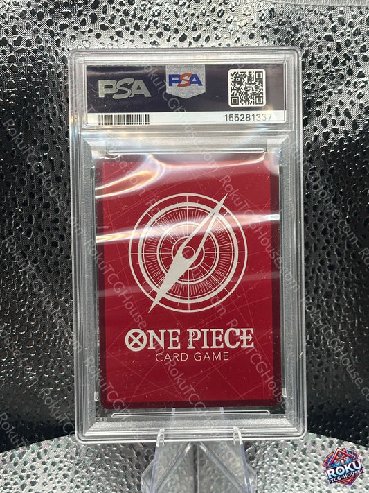 Monkey D. Luffy - Starter Deck 21 - One Piece Card (PSA 10) featuring iconic artwork in PSA grading.