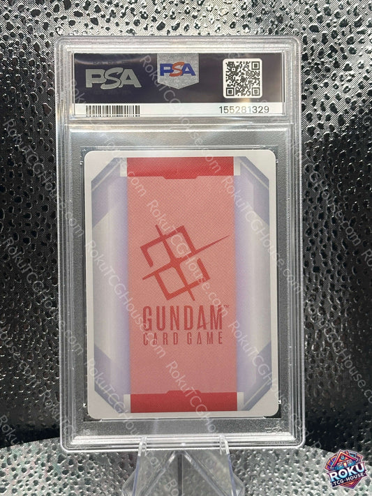 Resource R-003 Newtype Rising Gundam Card PSA 10 Gem Mint back