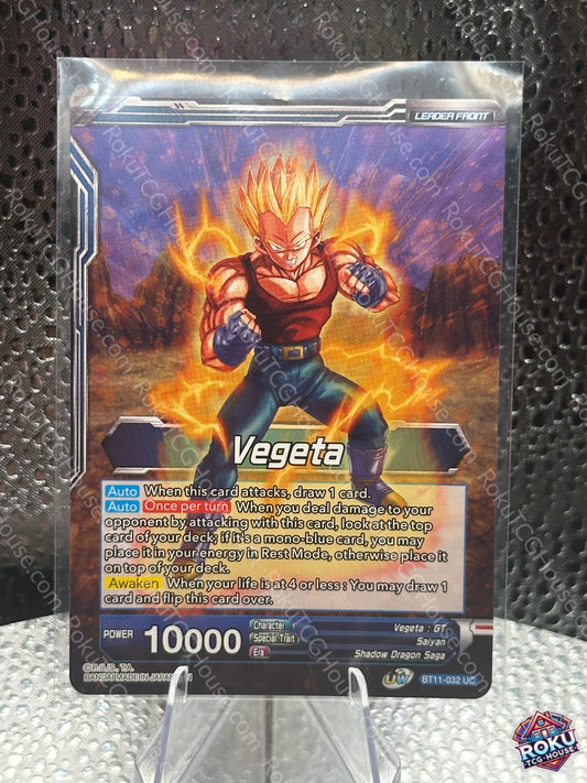 Vegeta // SS4 Vegeta, Ultimate Evolution (BT11-030) - History of Vegeta - Dragon Ball Super Card (NM)
