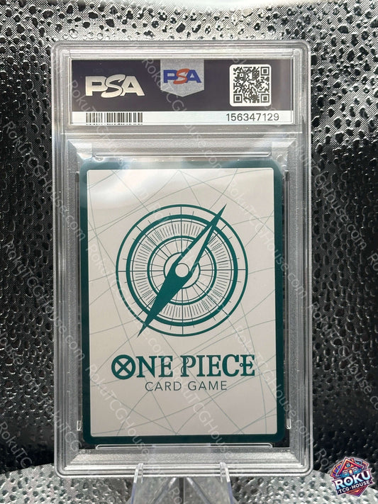Don!! (Gold Alternate Art) - Carrying On His Will - One Piece Card (PSA 10)