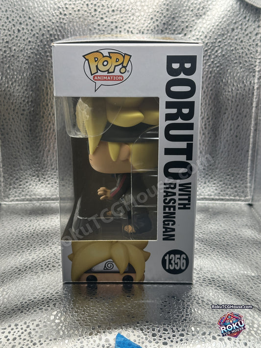 Boruto with Rasengan Funko Pop #1356 - side of box
